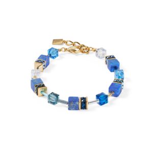 GeoCUBE® Iconic Precious bracelet blue