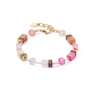 GeoCUBE® Iconic Precious bracelet rose-orange