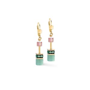 GeoCUBE® Iconic Precious earring Art Nouveau