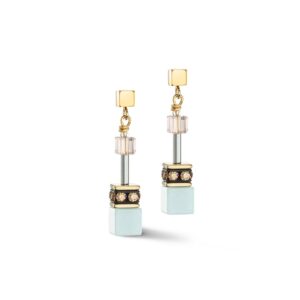 GeoCUBE® Iconic Precious earrings multicolour gentle