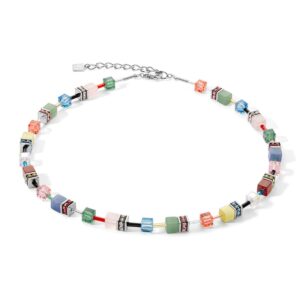 GeoCUBE® Iconic Precious necklace Multicolour Delight