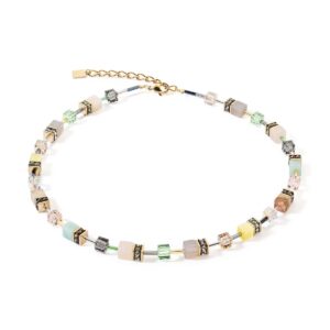 GeoCUBE® Iconic Precious necklace multicolour gentle