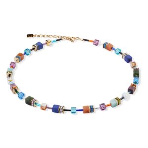 GeoCUBE® Iconic Precious necklace multicolour motion