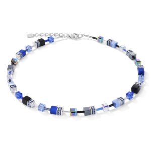 GeoCUBE® Necklace cobalt blue