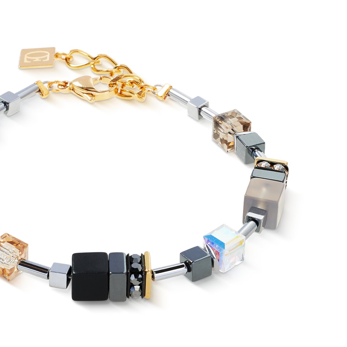GeoCUBE® Precious Motion bracelet Stone Whisper gold — изображение 2