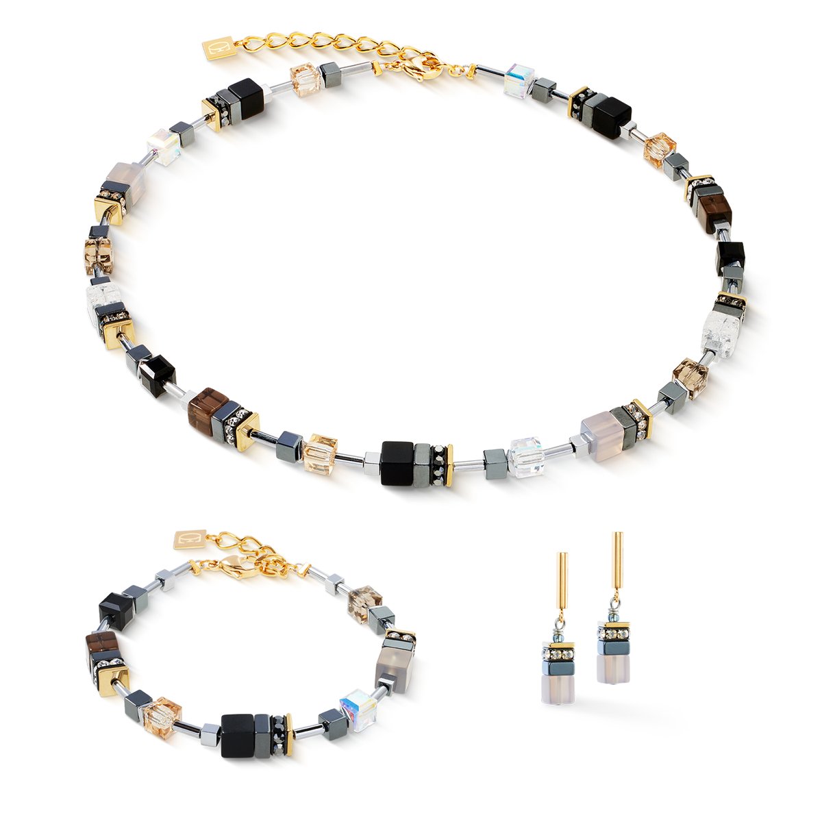 GeoCUBE® Precious Motion bracelet Stone Whisper gold — изображение 3
