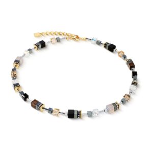 GeoCUBE® Precious Motion necklace Stone Whisper gold