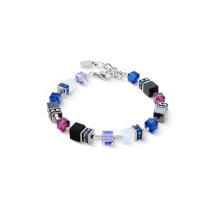 GeoCUBE® Precious Statement bracelet Blue Moon
