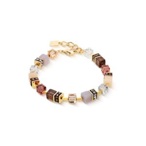 GeoCUBE® Precious Statement bracelet golden Blush