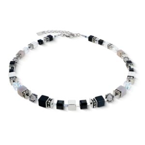 GeoCUBE® Precious Statement necklace Crystal Shadow