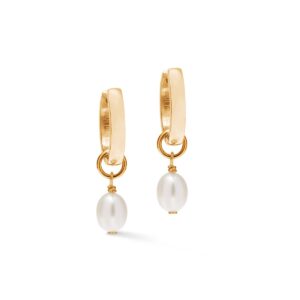 Hoop Cosmic Pearls deep gold
