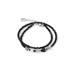 Joyful Colours Update Bracelet silver-black