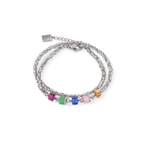 Joyful Colours Update Bracelet silver-multicolour