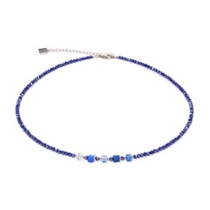 Joyful Colours Update Necklace silver-blue