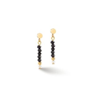 Little Twinkle earrings gold-black