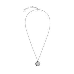 Necklace Amulet Mini Waves silver-black