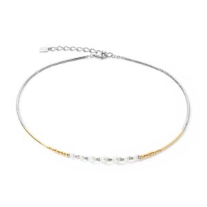 Necklace Classic Princess Freshwater Pearls Bicolour