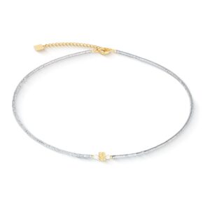 Necklace Edge & Grace silver-gold