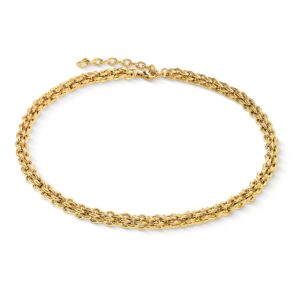 Necklace Mesh Chain Classic gold