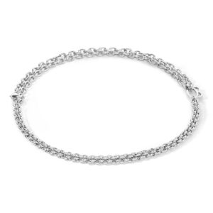 Necklace Mesh Chain silver