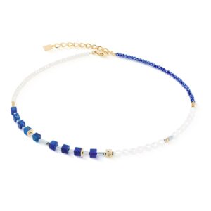 Necklace Princess Fusion Pearls lapis lazuli
