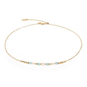 Necklace Princess Pearls gold-green
