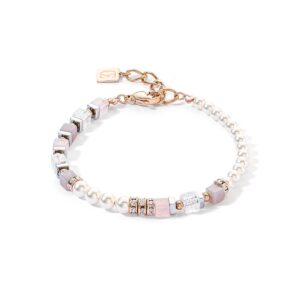 Precious Fusion Offset bracelet rose gold-ice pink