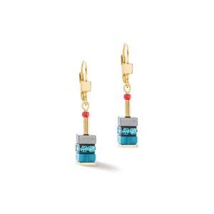 Sparkling Classic Elements earrings gold-energy