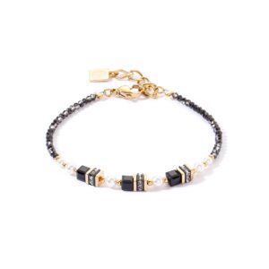 Sparkling Princess bracelet gold-black