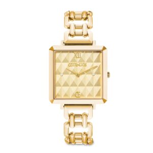 Watch Iconic Cube Spikes Statement Gold