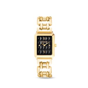 Watch Iconic Spikes Black Statement gold