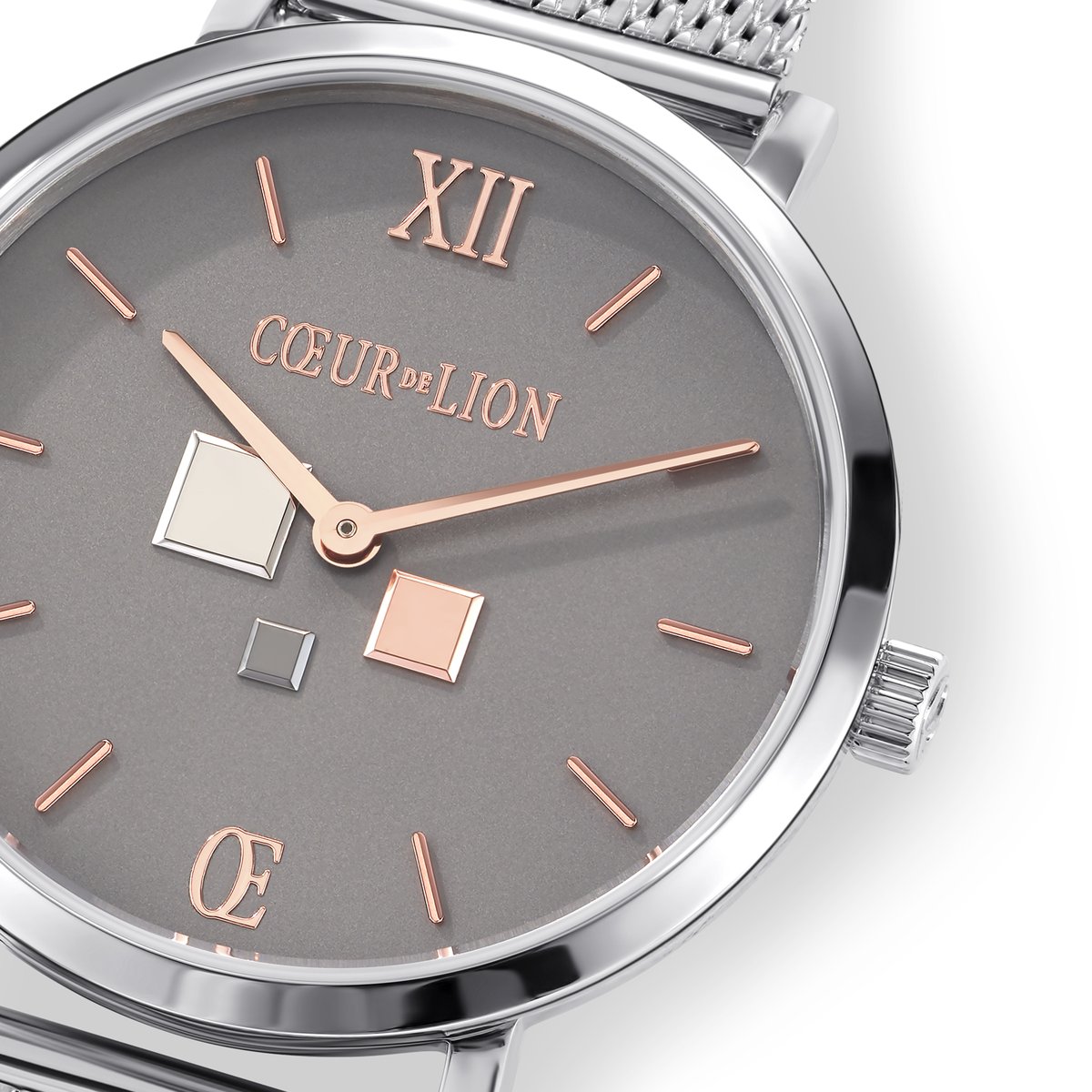 Watch Round Cool Grey Milanese Stainless Steel — изображение 2